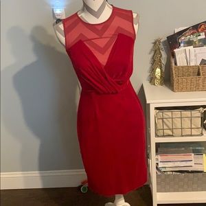 Gorgeous wine red dress